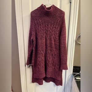 Free people sweater dress high/low M